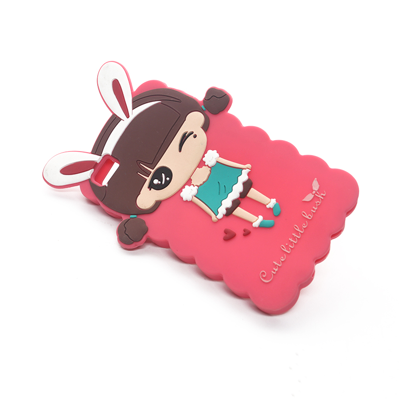 小米硅膠手機(jī)套，卡通少女硅膠手機(jī)殼軟_硅膠套