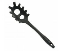 家用硅膠湯勺，吃火鍋長柄漏勺_硅膠廚具