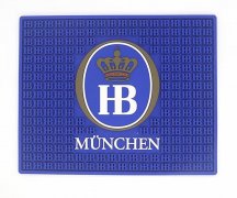 加厚咖啡吧酒吧硅膠濾水墊，奶茶店硅膠杯墊